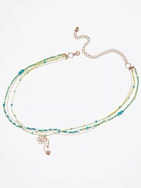 Free People Waikiki Belly Chain NWT Whimsical Charm Charms Beads Body Jewelry
